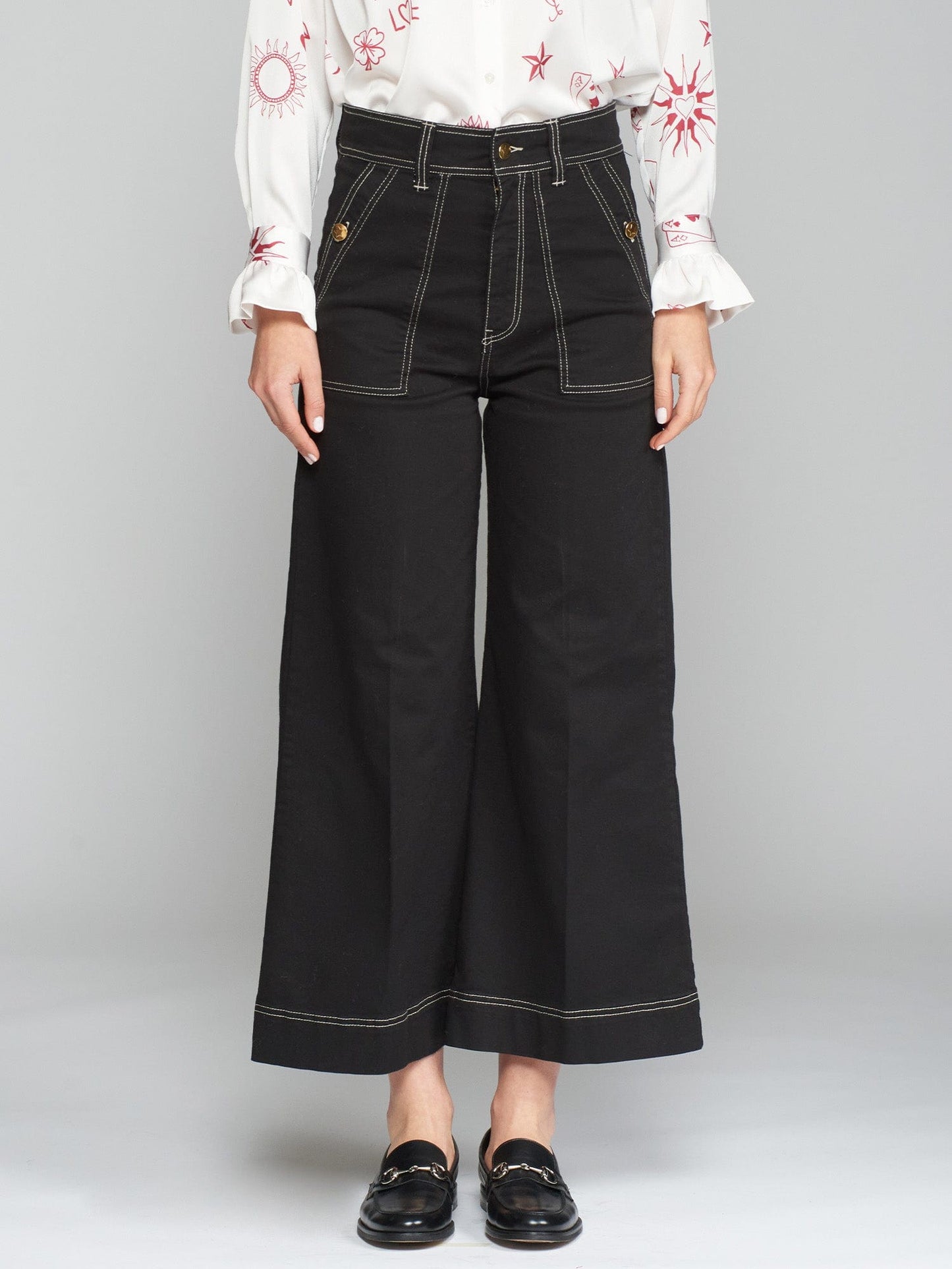 Vilagallo Trousers Noa Trousers in Black