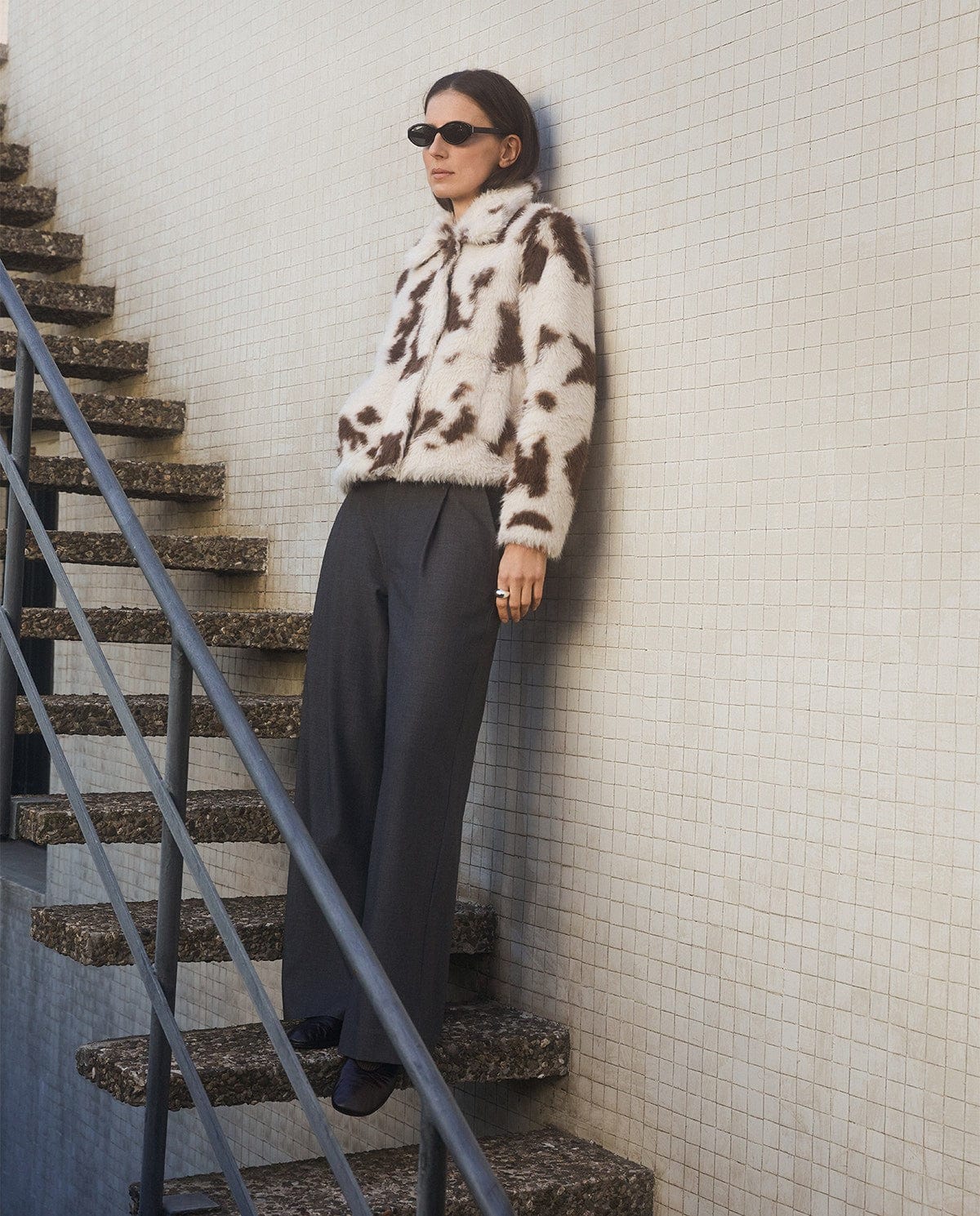 Yerse JACKET Carmy Jacket Faux Fur