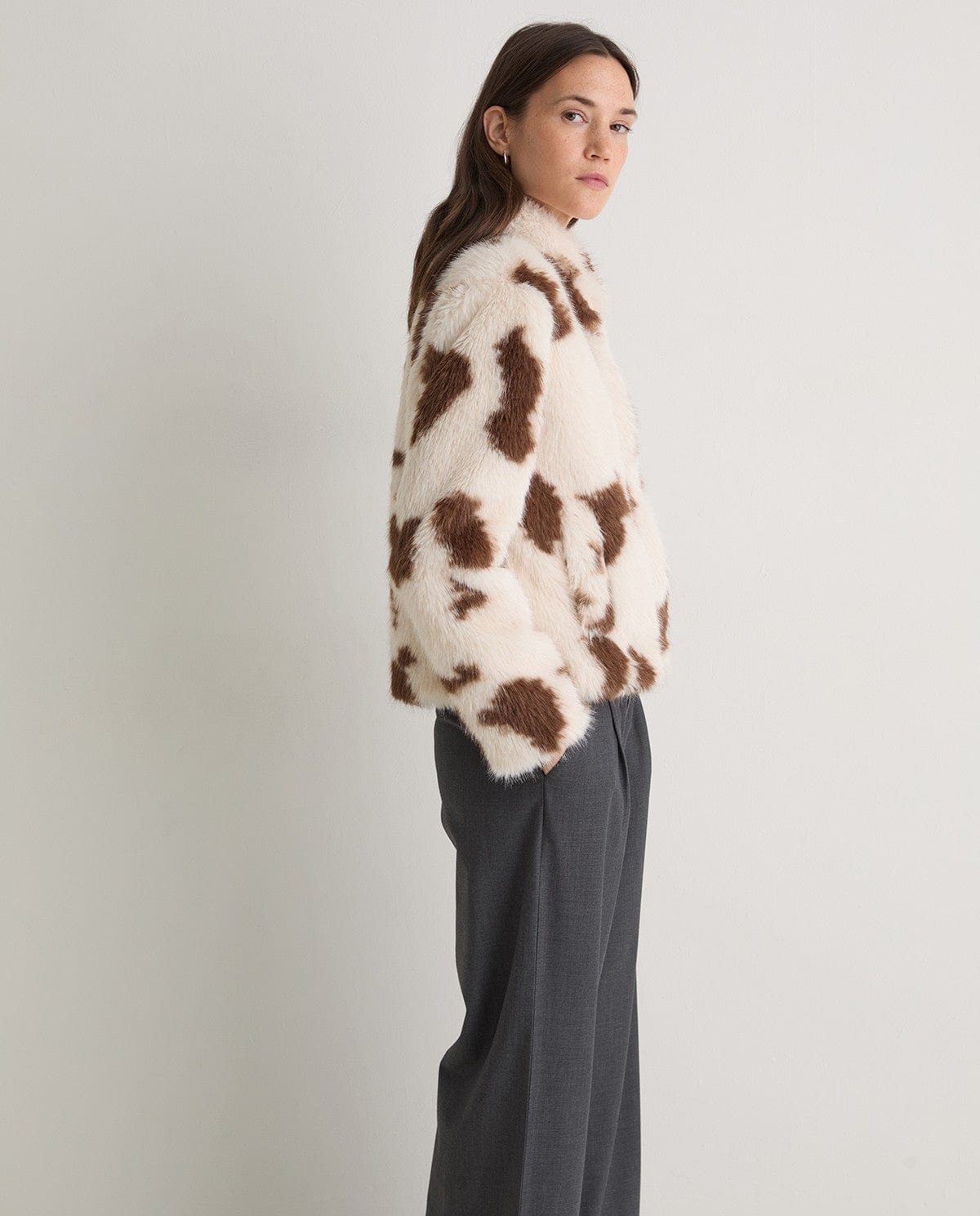 Yerse JACKET Carmy Jacket Faux Fur