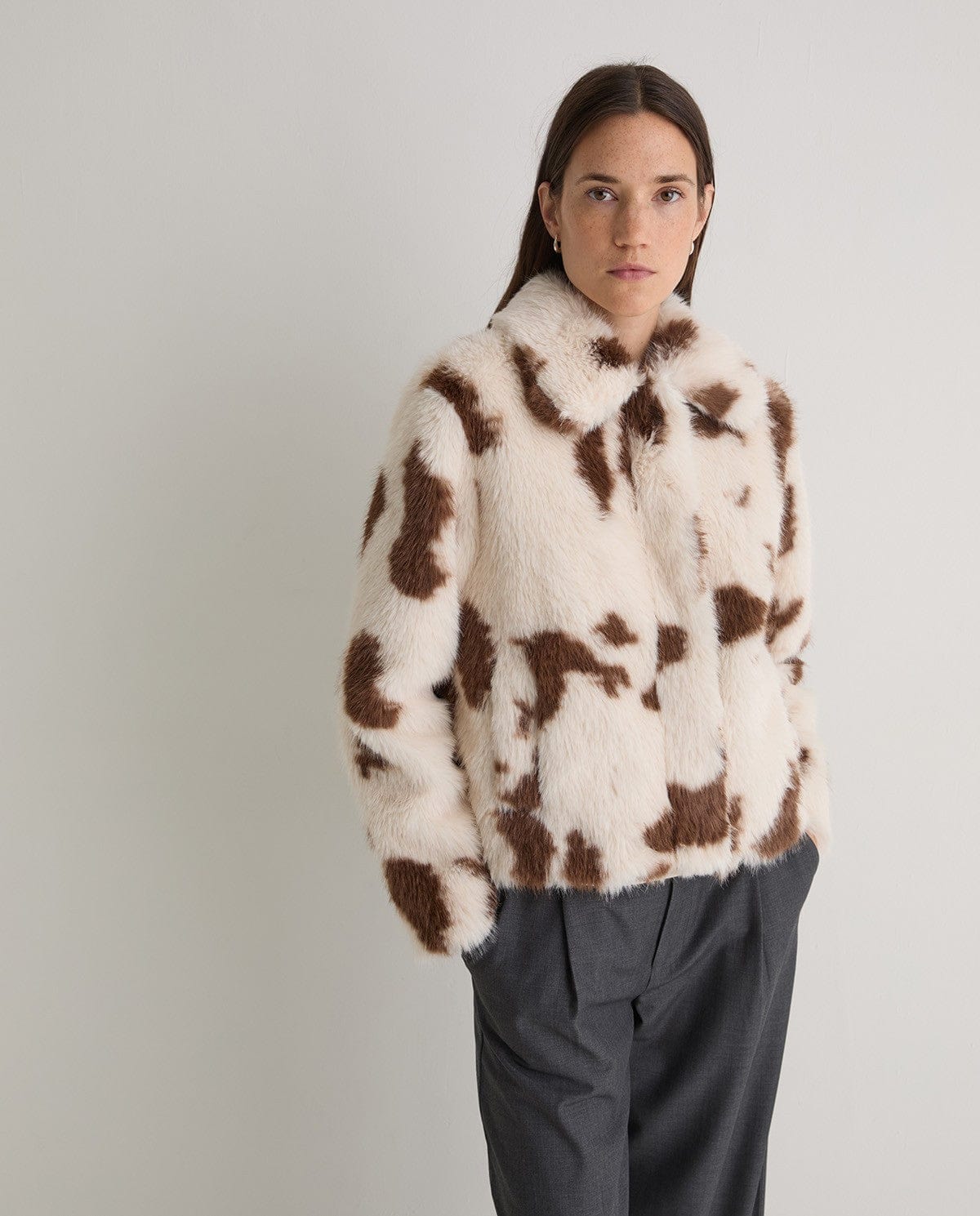 Yerse JACKET Carmy Jacket Faux Fur