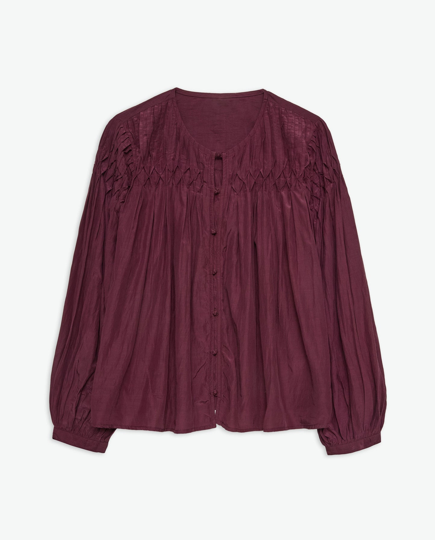 Yerse Tops Sabannah Top in Garnet