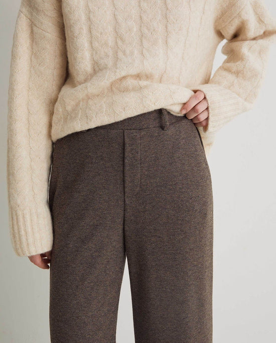 Yerse Trousers Alba Trousers in Mocha