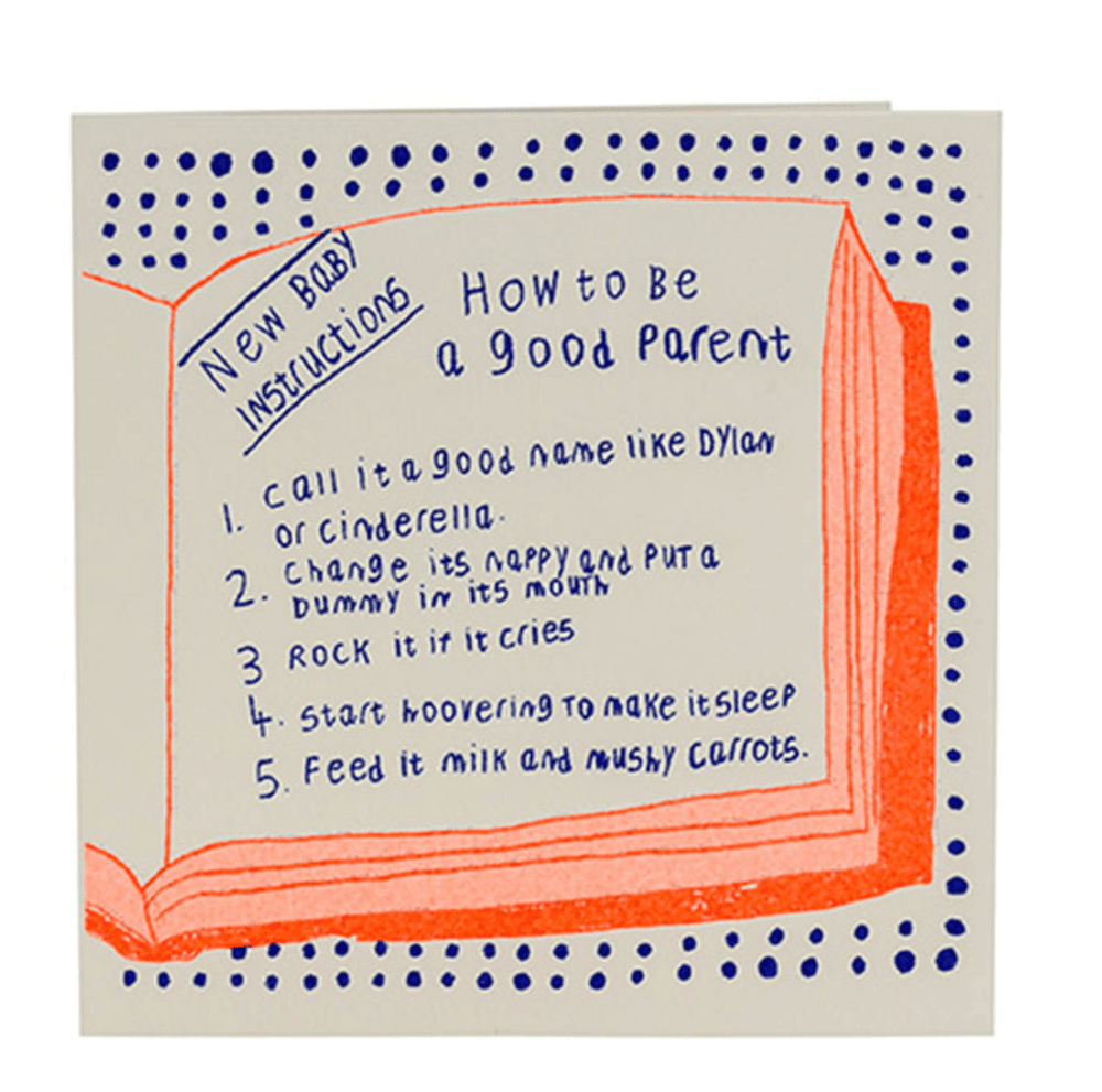 How To Be A Good Parent Card