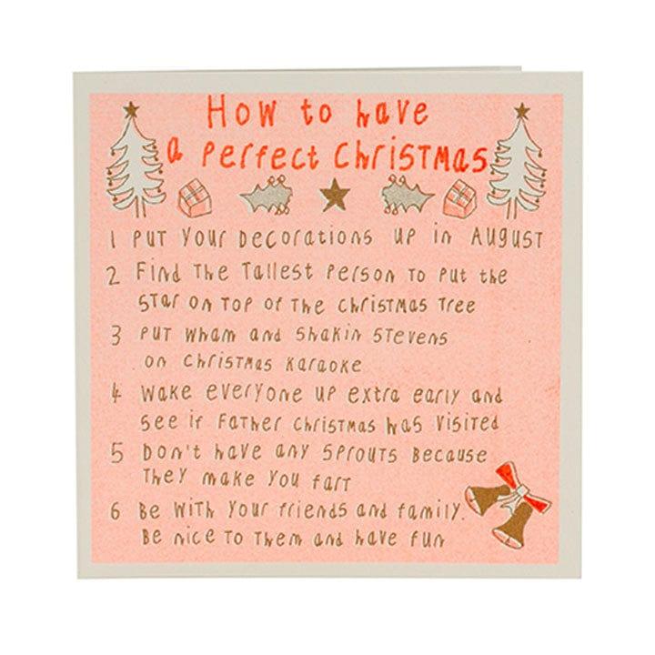 ARTHOUSE UNLIMITED Accessories How to Have a Perfect Christmas Card
