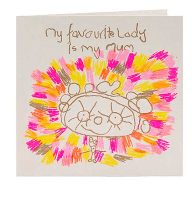 ARTHOUSE UNLIMITED Accessories My Favourite Lady Is My Mum Card