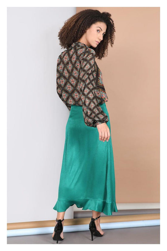 Bl-nk London Skirts Kacie Skirt Chapple Green