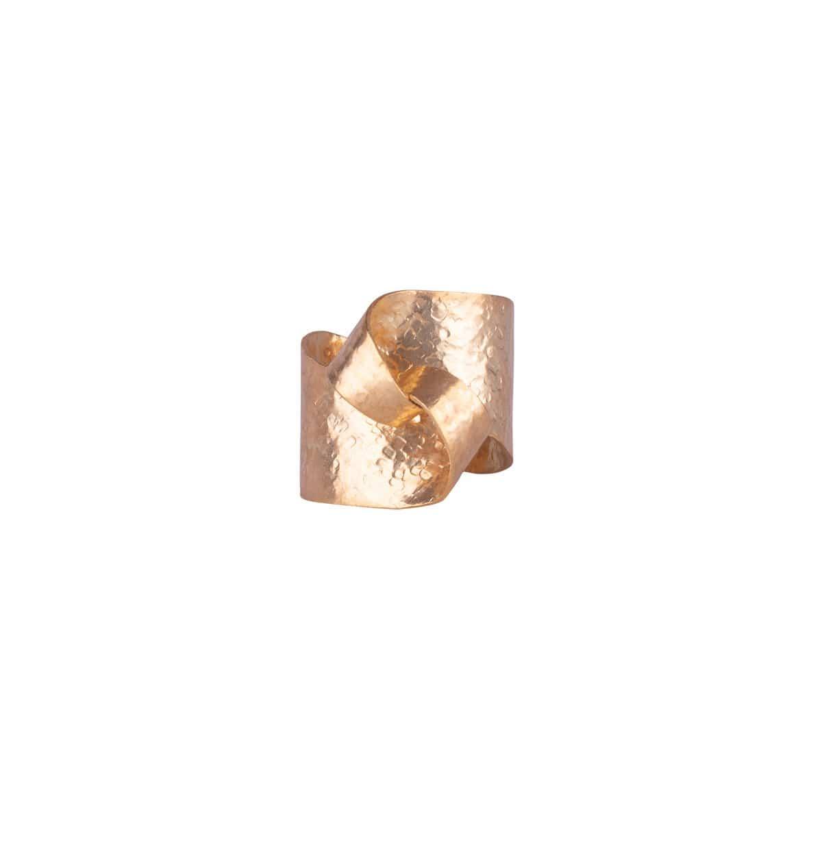 FL Private Collection Rings Bronze Curve Wrap Ring