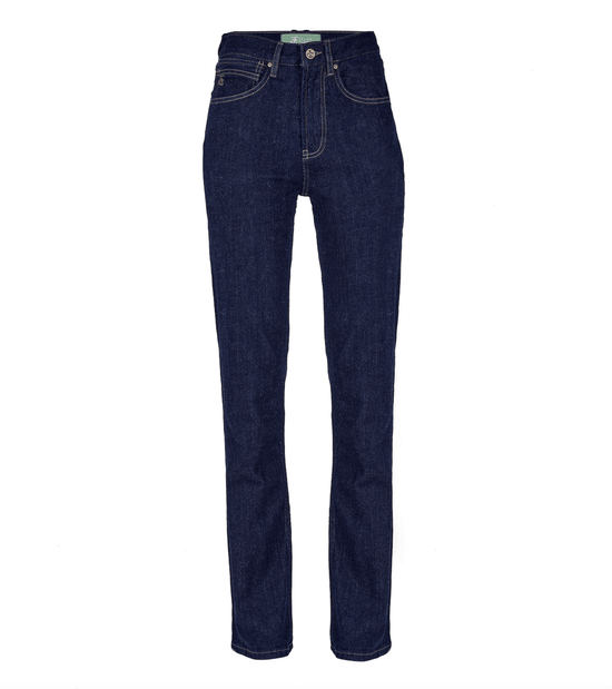 Flax and Loom Trousers Lucille Rinse Denim Jeans
