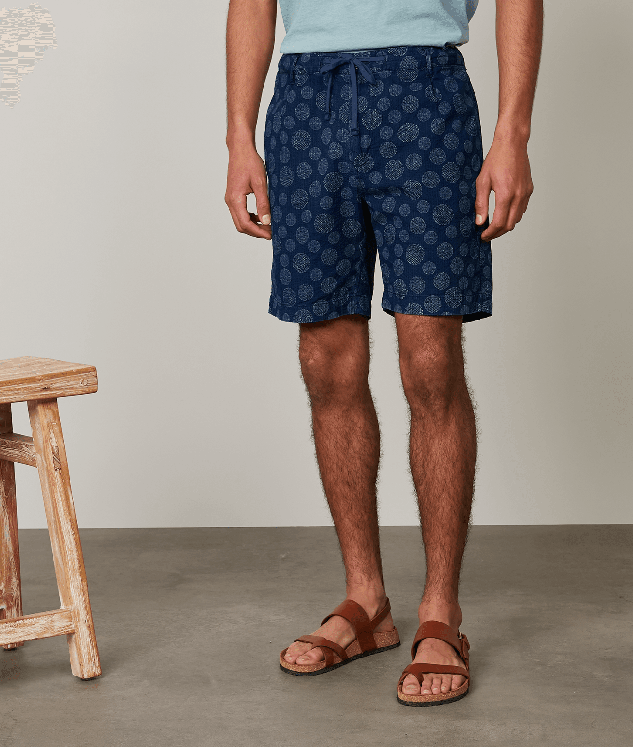 Hartford Linen Shorts in Natural for Men