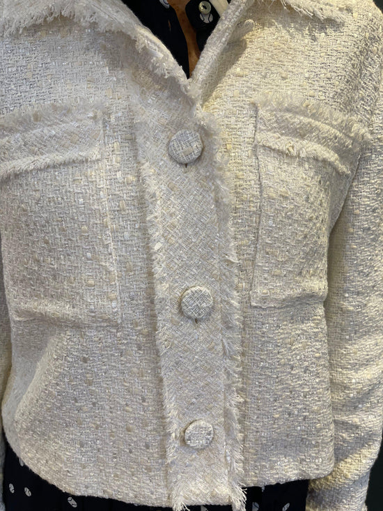 iBLUES Jackets Eterno Tweed in Cream
