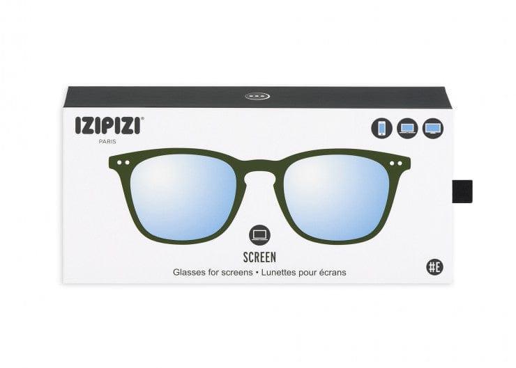IZIPIZI Accessories +2 #E TRAPEZE Screen Reading Glasses Khaki