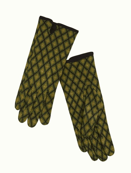 King Louie Accessories Gloves Magnet Kale Green