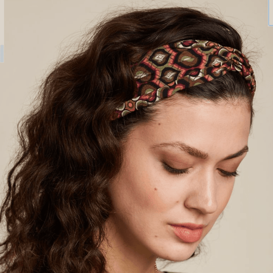 King Louie Accessories ONE SIZE Twist Hairband Hotspot Beaujolais Red