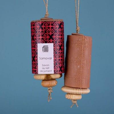Soap on a Rope - Red Moroccan Tile
