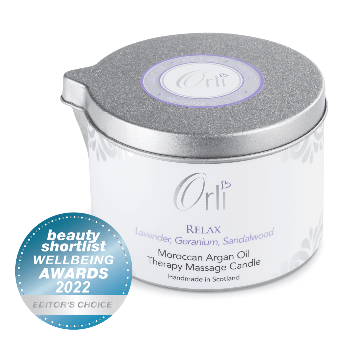 Orli Accessories Relax Soothing Massage Candle  160g