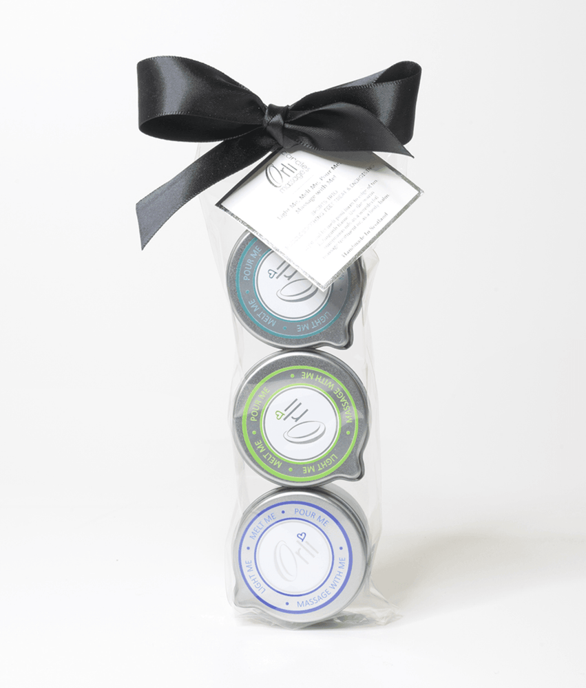 Orli Accessories Sports Trio Massage Candle Gift Pack
