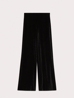 Pennyblack Trousers Sospeso Velvet Jersey Trousers Black