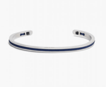 Pig and Hen Mens Accessories Navarch 4mm Bracelet Navy / Silver