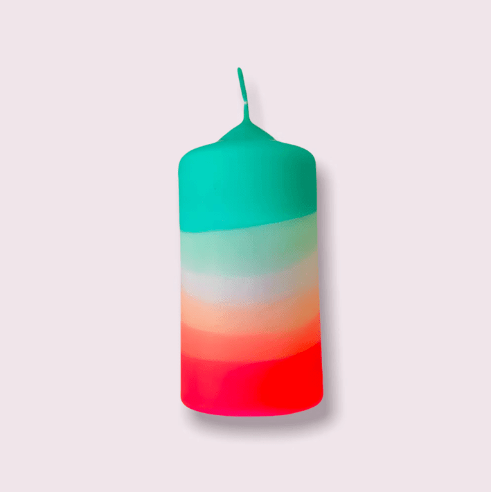 Dip Dye Watermelon Spa Candle