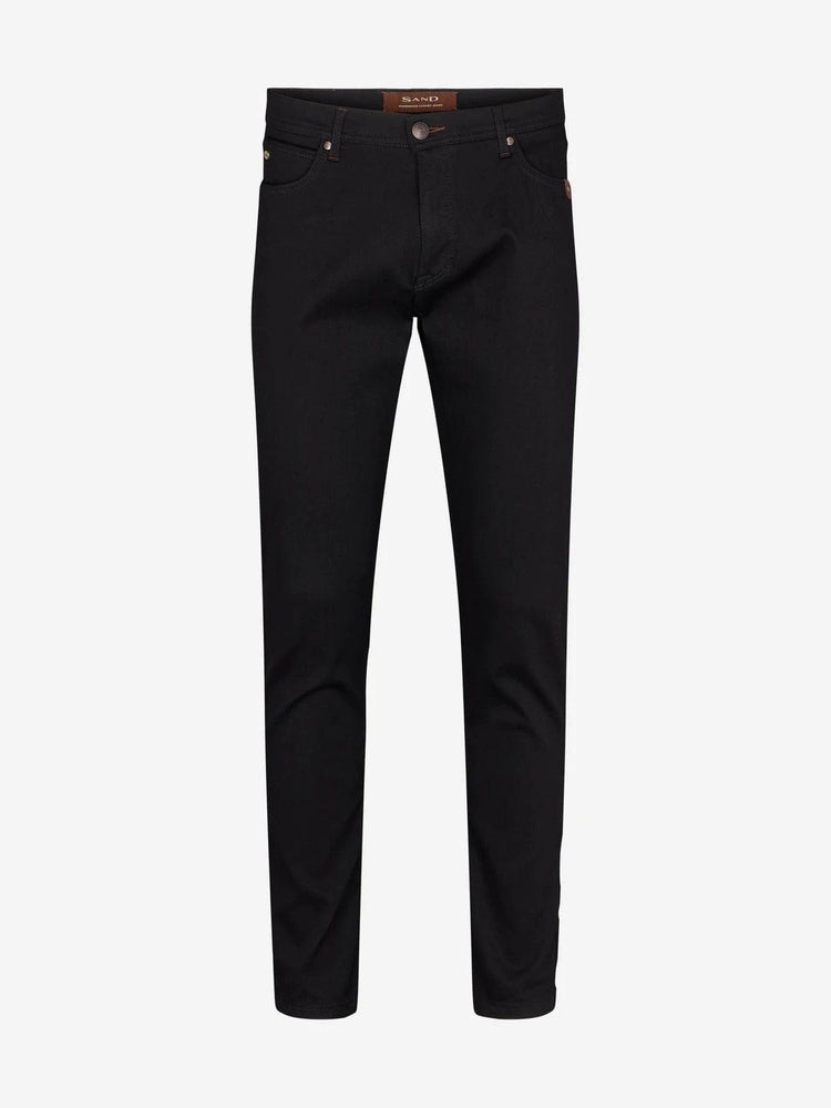 SAND - Mens Mens Trousers Burton Suede Touch Trousers in Black