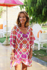 Sophia Alexia Dresses Classic Kaftan Sunset Paradise