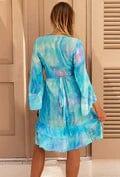 Sophia Alexia Dresses Riviera Wrap Dress Turquoise Wave