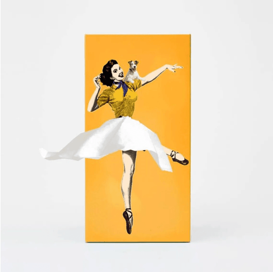 SPEXTRUM Accessories Tissue-Up Retro Pin up Girl Mustard