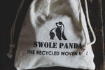 Swole Panda Mens Accessories Khaki Green Woven Belt