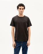 Sol Black Plain T-Shirt
